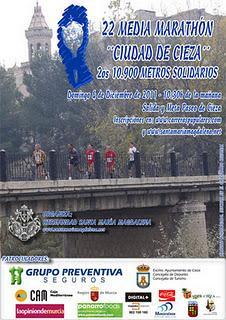 XXII MEDIA MARATÓN CIUDAD DE CIEZA 2011