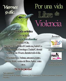 Jornada artística a favor de la no violencia intrafamiliar (Santo Domingo)