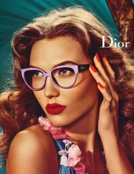 Dior's Spring Campaign With Colourful Karile Kloss