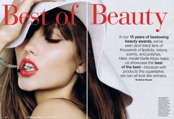 Best of Beauty - Karlie Kloss by Mario Testino for Allure (7)