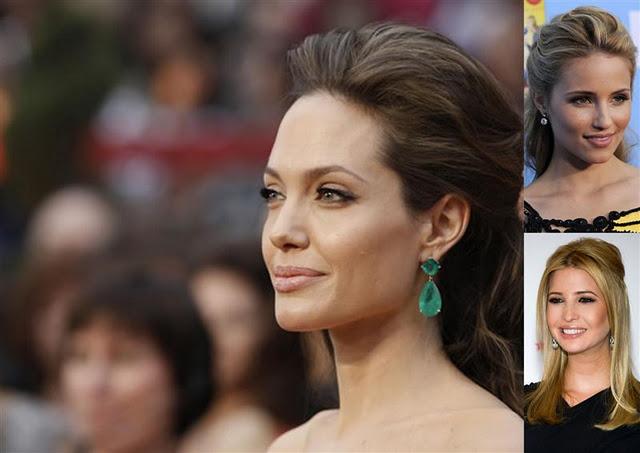 Peinados para las fiestas 2012 - Cabello largo