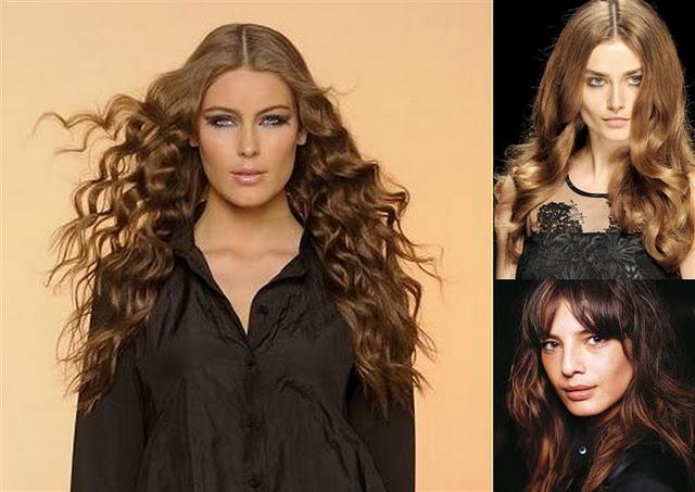 Peinados para las fiestas 2012 - Cabello largo