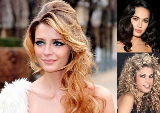 Peinados para las fiestas 2012 - Cabello largo