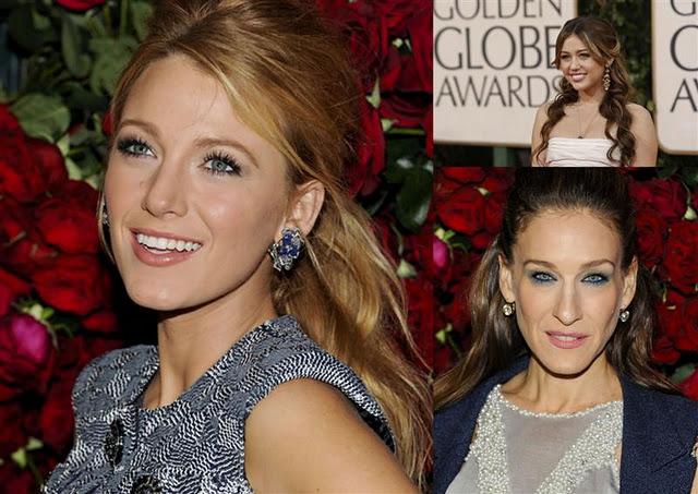 Peinados para las fiestas 2012 - Cabello largo