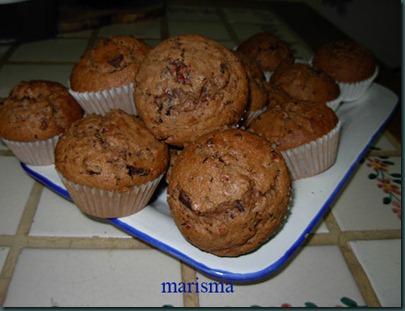 Muffins de chocolate