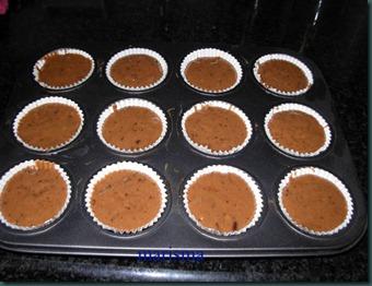 Muffins de chocolate