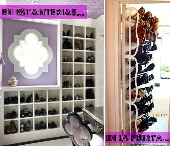 ¿DONDE GUARDAS LOS ZAPATOS?