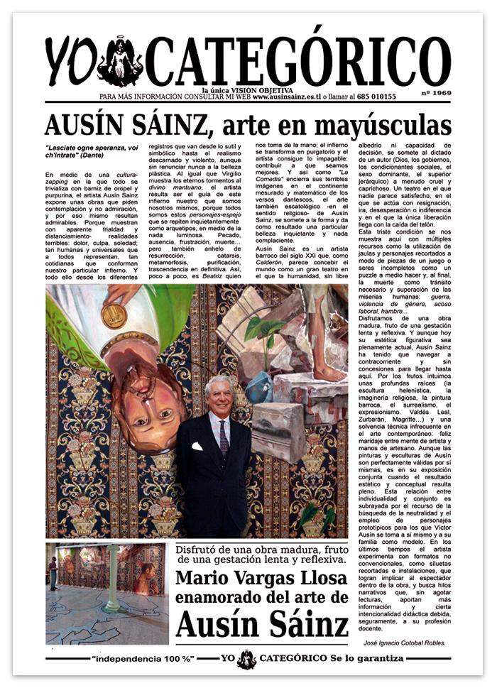 Ausín Sáinz, artista  invitado en ArtJaén 2012.