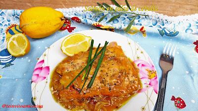 Salmón en Salsa de Cebolla Salmón en Salsa de Cebolla
