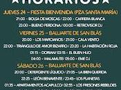 Contempopranea Esencial 2023, horarios