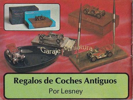 Matchbox Yesteryear como regalos de escritorio en oro y plata Matchbox Yesteryear como regalos de escritorio en oro y plata