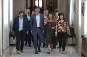 PNV reafirma al Rey su rechazo a apoyar a Feijóo y ve prematuro hablar de su voto en una investidura de Sánchez