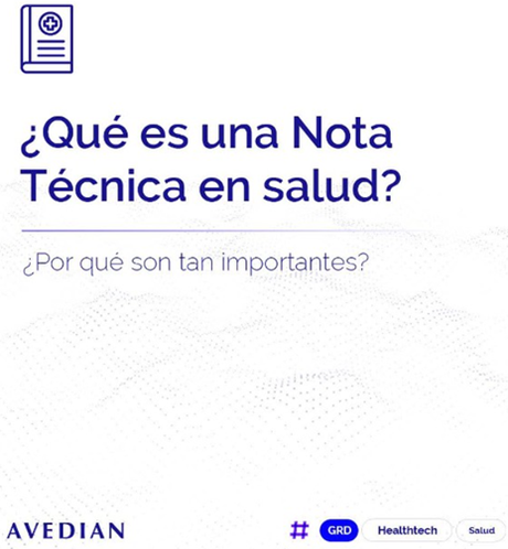 ¿Qué se entiende por Nota Técnica (NT) en Salud?