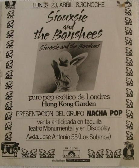 Siouxsie & The Banshees, Demasiado, demasiado pronto - Vibraciones Mayo 1979