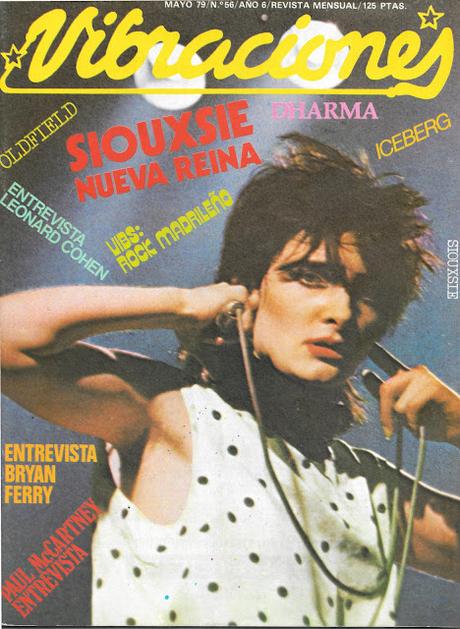 Siouxsie & The Banshees, Demasiado, demasiado pronto - Vibraciones Mayo 1979