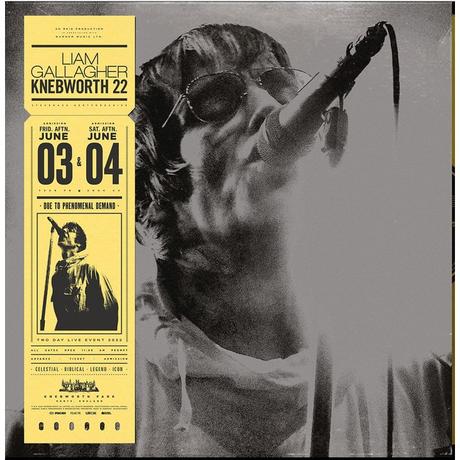 Liam Gallagher lidera la lista de ventas de Reino Unido con ‘Knebworth 22’ Knebworth 22 (Edición Limitada Color) (2 LP-Vinilo)