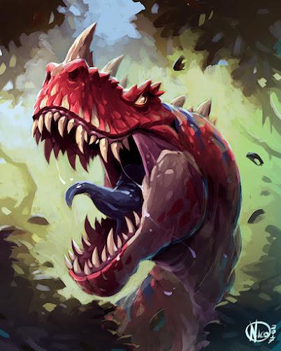 Los fieros dinosaurios de Nicola Saviori