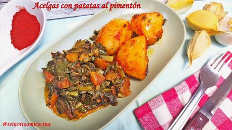 Acelgas con patatas al pimentón