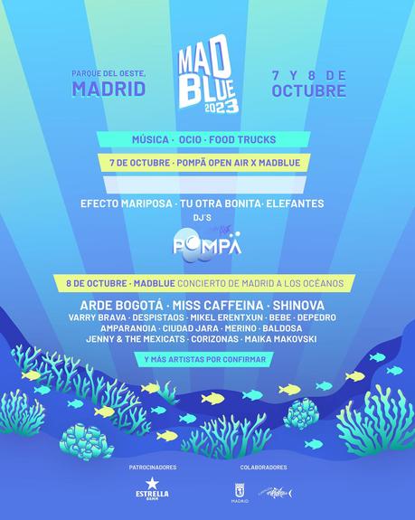 MadBlue 2023, en octubre en el Parque del Oeste de Madrid
