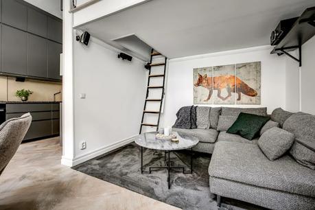 29m2 en tonos oscuros y líneas rectas 29m2 en tonos oscuros y líneas rectas