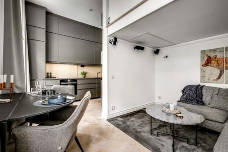 29m2 en tonos oscuros y líneas rectas 29m2 en tonos oscuros y líneas rectas