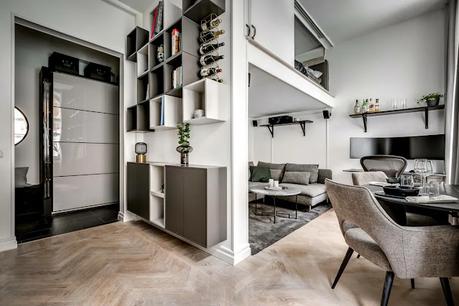 29m2 en tonos oscuros y líneas rectas 29m2 en tonos oscuros y líneas rectas