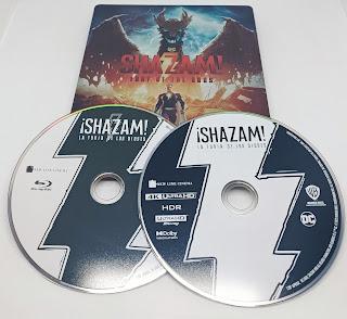Shazam: La furia de los dioses; Análisis de la edición UHD Steelbook Shazam: La furia de los dioses; Análisis de la edición UHD Steelbook