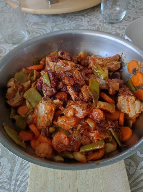 COSTILLA DE CERDO GUISADA