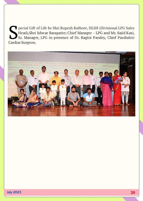 Sai Sanjeevani Newsletter July 2023 Edition