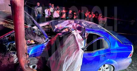 Fallece una persona en trágico choque sobre la carretera Matehuala por Enrique Estrada