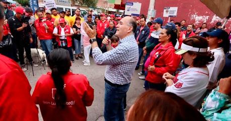 Gobierno de la Capital avanza en la rehabilitación vial de Villa de Pozos