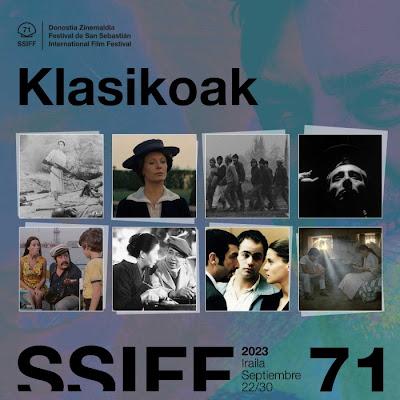 Klasikoak rescatará ‘The Red Angel’ (Yasuzo Masumura), ‘Aloïse’ (Liliane de Kermadec), ‘Fúria espanyola’ (Francesc Betriu), ‘Historia de un vecindario’ (Yasujiro Ozu), ‘Nueve reinas’ (Fabián Bielinsky) y ‘Principio y fin’ (Arturo Ripstein)