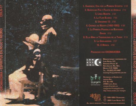 Oxomaxoma - Espíritus En Rojo Y Negro (2002)