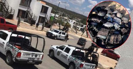 Camioneta con arsenal y equipo táctico de presunta célula criminal es asegurada en Ciudad Satélite