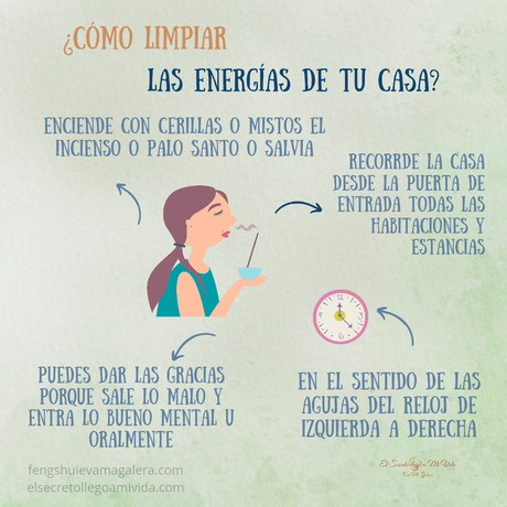 Hoy limpia las energías