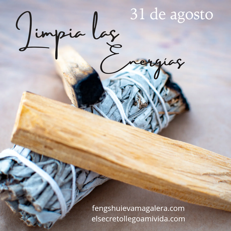 Hoy limpia las energías