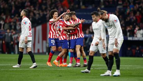Atlético de Madrid - Sevilla: estadísticas previas y datos