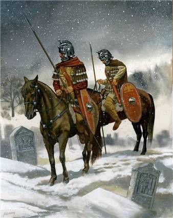 Rutina diaria en el campamento romano.