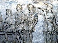 Rutina diaria en el campamento romano.