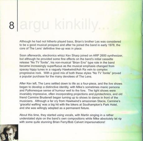 The Lens - A World In Your Eye (2001) The Lens - A World In Your Eye (2001)