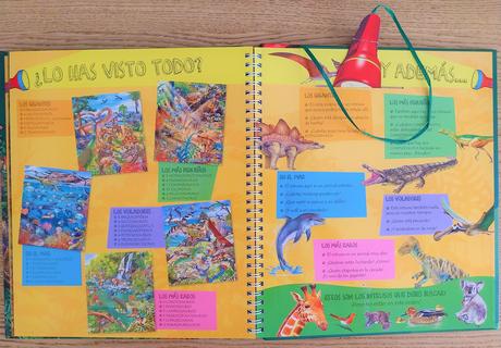 Leyendo El Cuento: «Libro Linterna: Dinosaurios» (Susaeta)