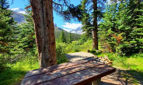 Camping en el campamento Icefield Tent