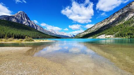 9 mejores campings en el Parque Nacional Banff, AB Lago de aves acuáticas inferior en el campamento de los lagos de aves acuáticas