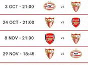 Debut, fechas, horarios... calendario Sevilla Champions League 2023/2024