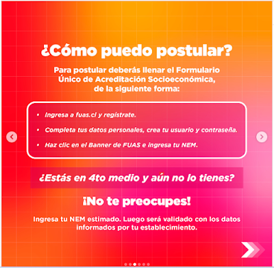 ¡Ya están las fechas para postular al FUAS! Desde el 5 al 26 de octubre de 2023 podrás postular al FUAS 2024.