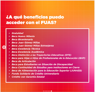 ¡Ya están las fechas para postular al FUAS! Desde el 5 al 26 de octubre de 2023 podrás postular al FUAS 2024.