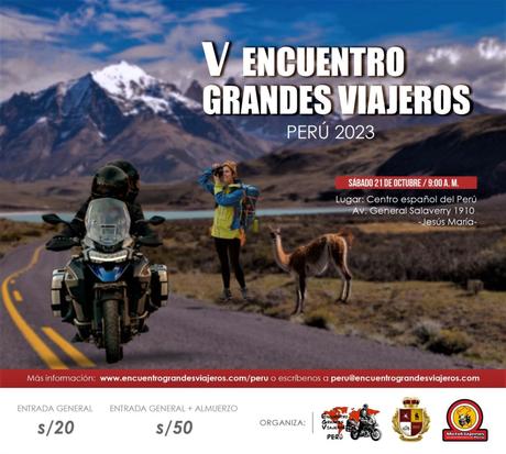 V Encuentro Grandes Viajeros Perú