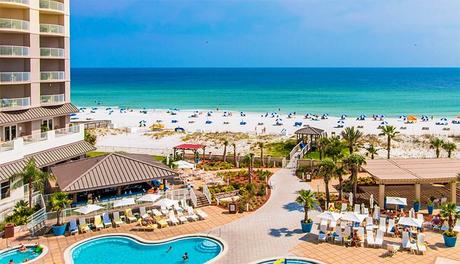 7 resorts mejor calificados en Pensacola, FL Fuente de la foto: Hilton Pensacola Beach
