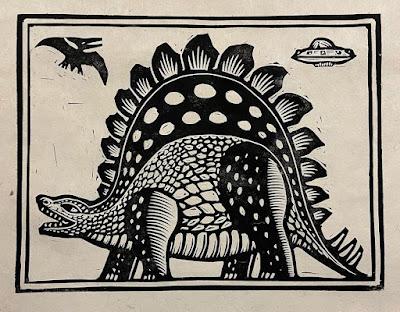 Dinosaurios, extraterrestres y godzillas por Brian Reedy