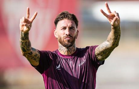 Sergio Ramos se pone a las órdenes de José Luis Mendilibar